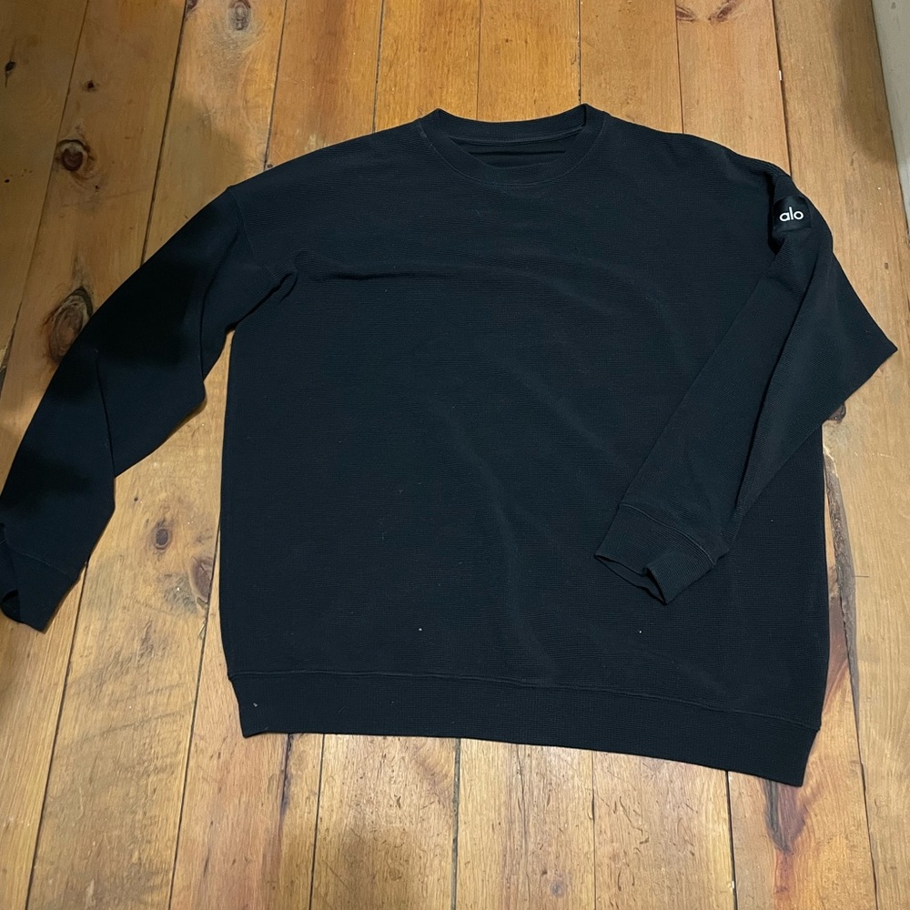 Alo Yoga micro waffle pullover
